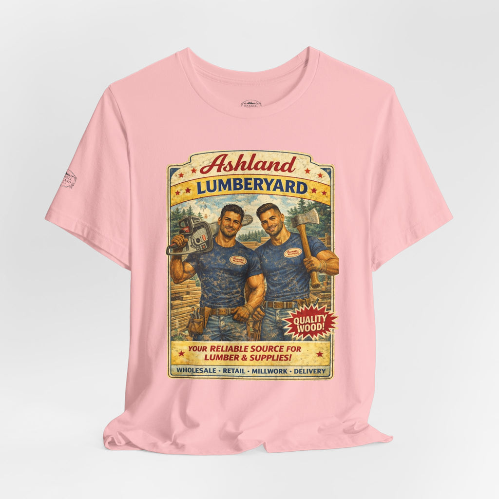 Ashland Lumberyard Vintage Tee — Retro Lumberjack Workshirt