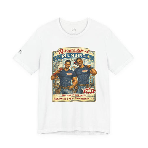 "Rockwell & Ashland Plumbing" Tee