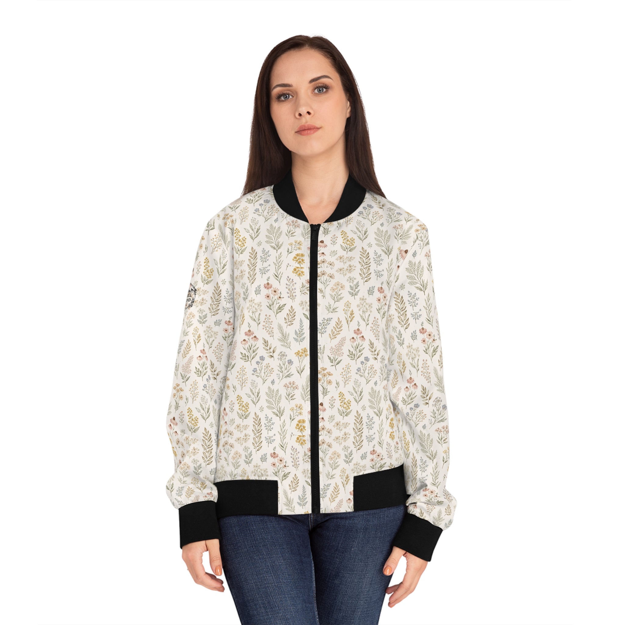 “R&A Prairie Spring” Lightweight Women’s Bomber Jacket