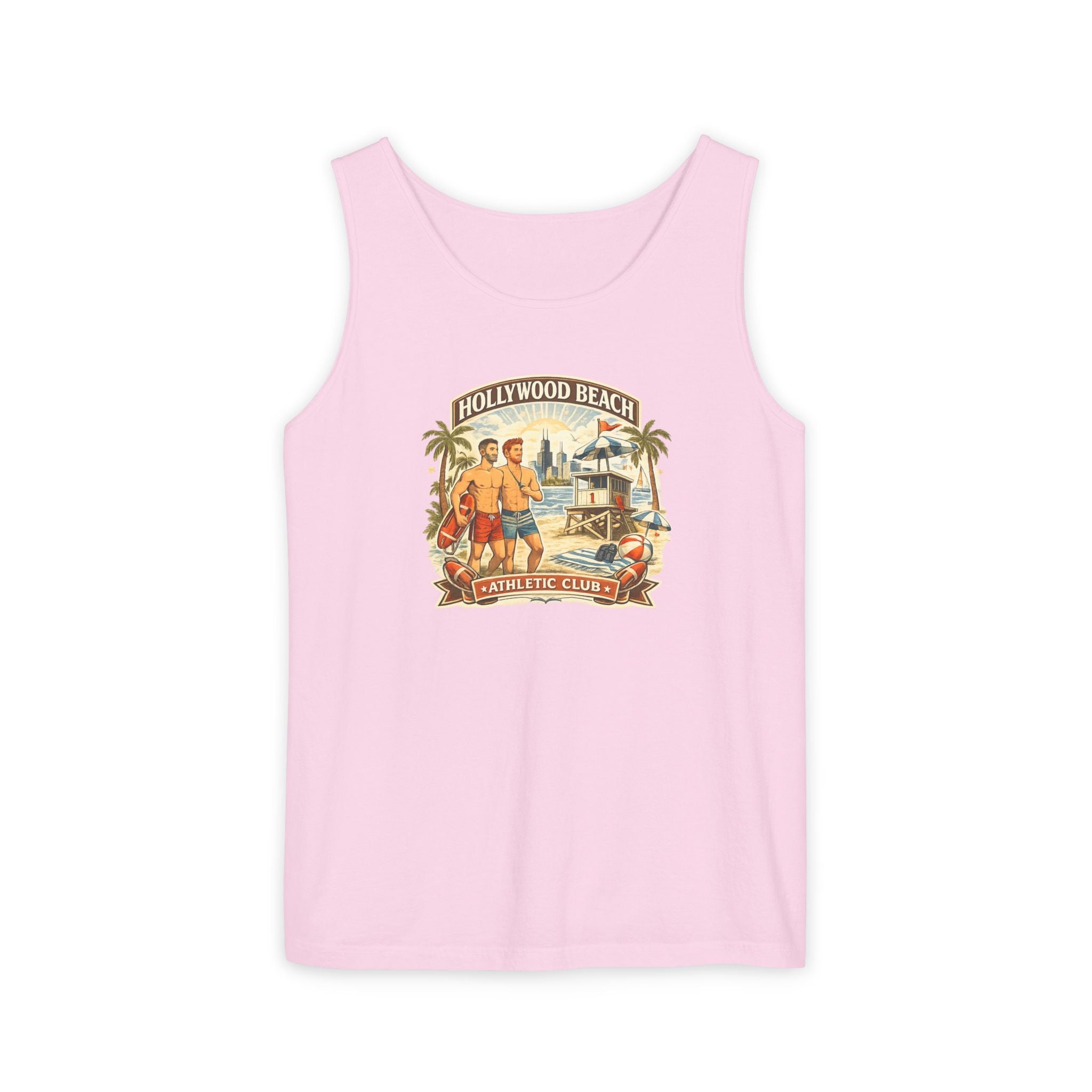 “Hollywood Beach Athletic Club” Tank Top