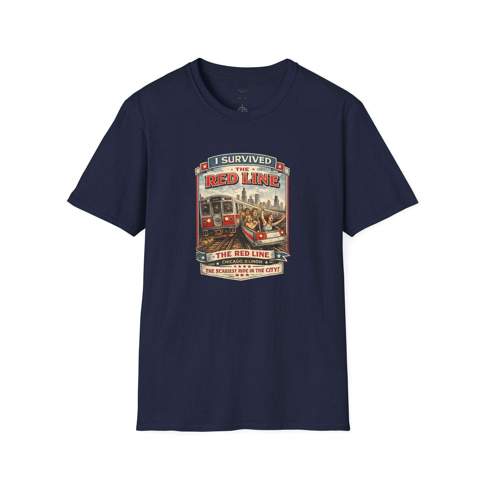 “I Survived the Red Line” Short Sleeve Tee