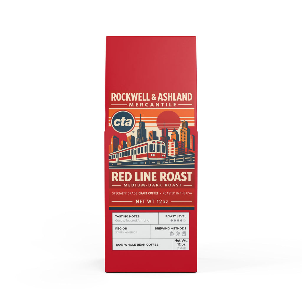 R&A “Red Line Roast” (Medium-Dark Roast, whole bean) 12oz