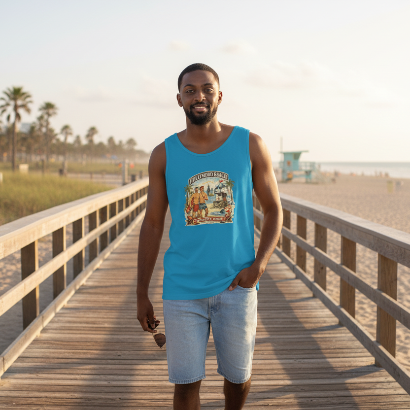 “Hollywood Beach Athletic Club” Tank Top