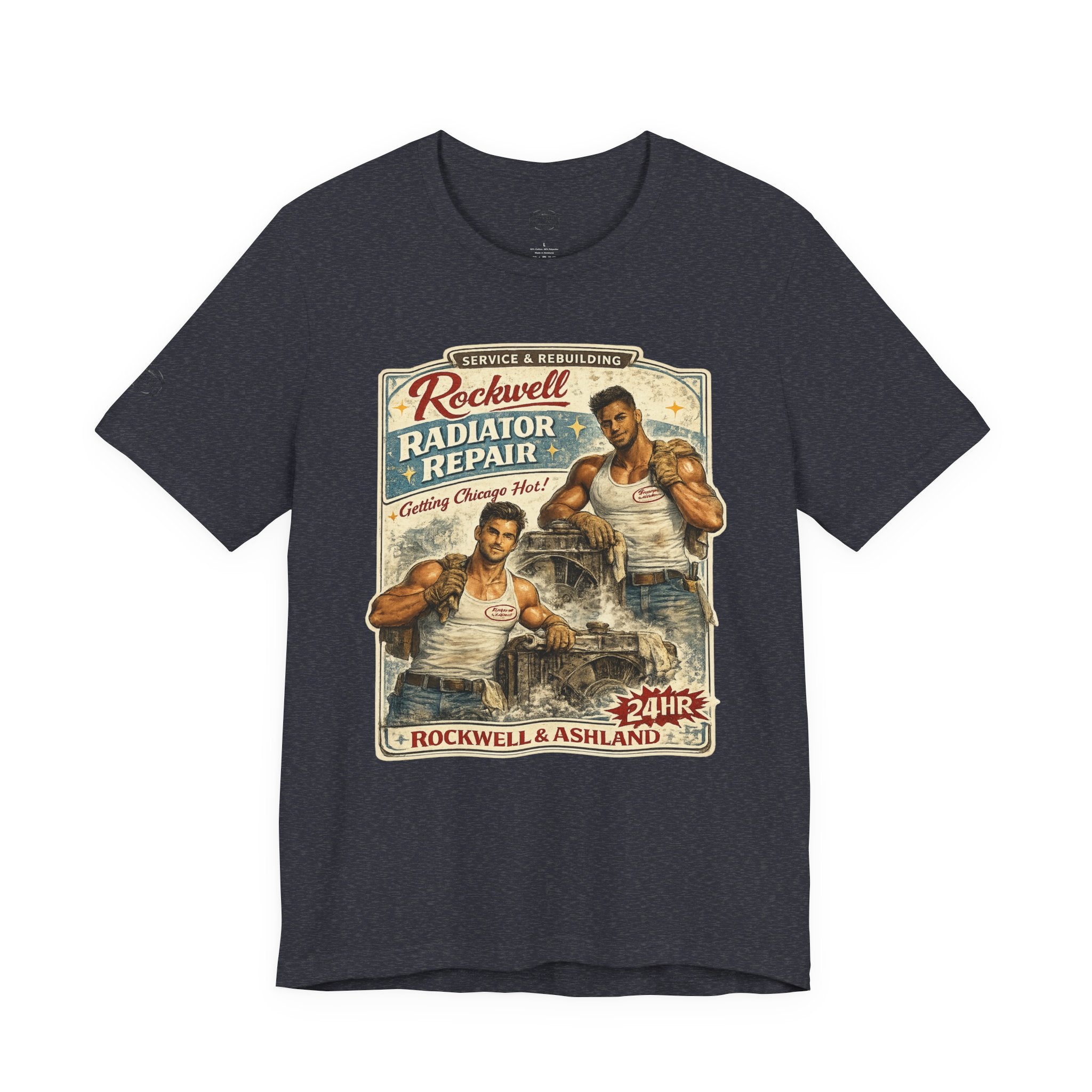 “Rockwell Radiator Repair" Short Sleeve T-Shirt
