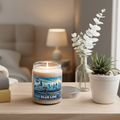 “Blue Line” Scented Soy Candle — 9oz