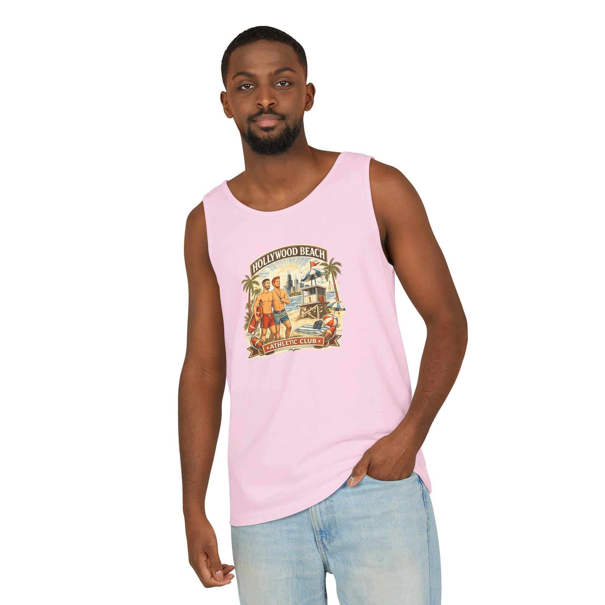 “Hollywood Beach Athletic Club” Tank Top