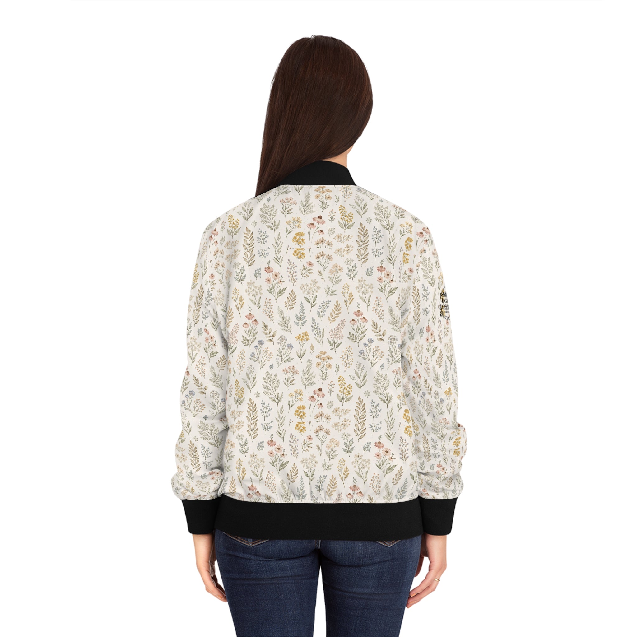 “R&A Prairie Spring” Lightweight Women’s Bomber Jacket