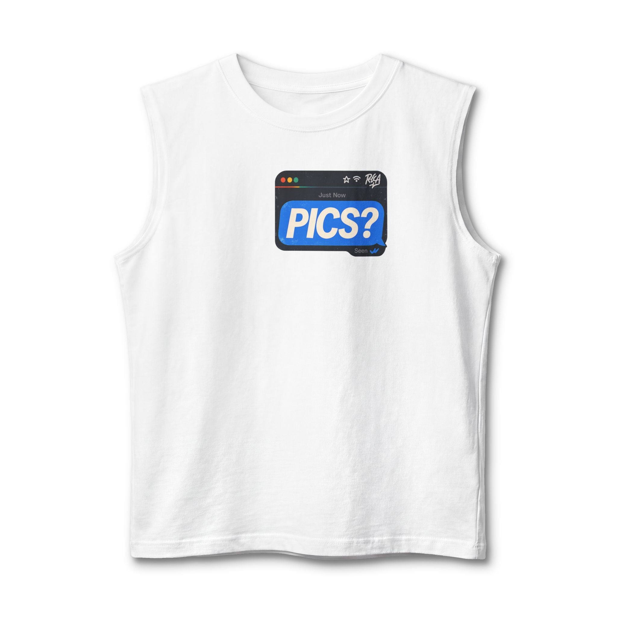 “PICS?” Muscle Tank
