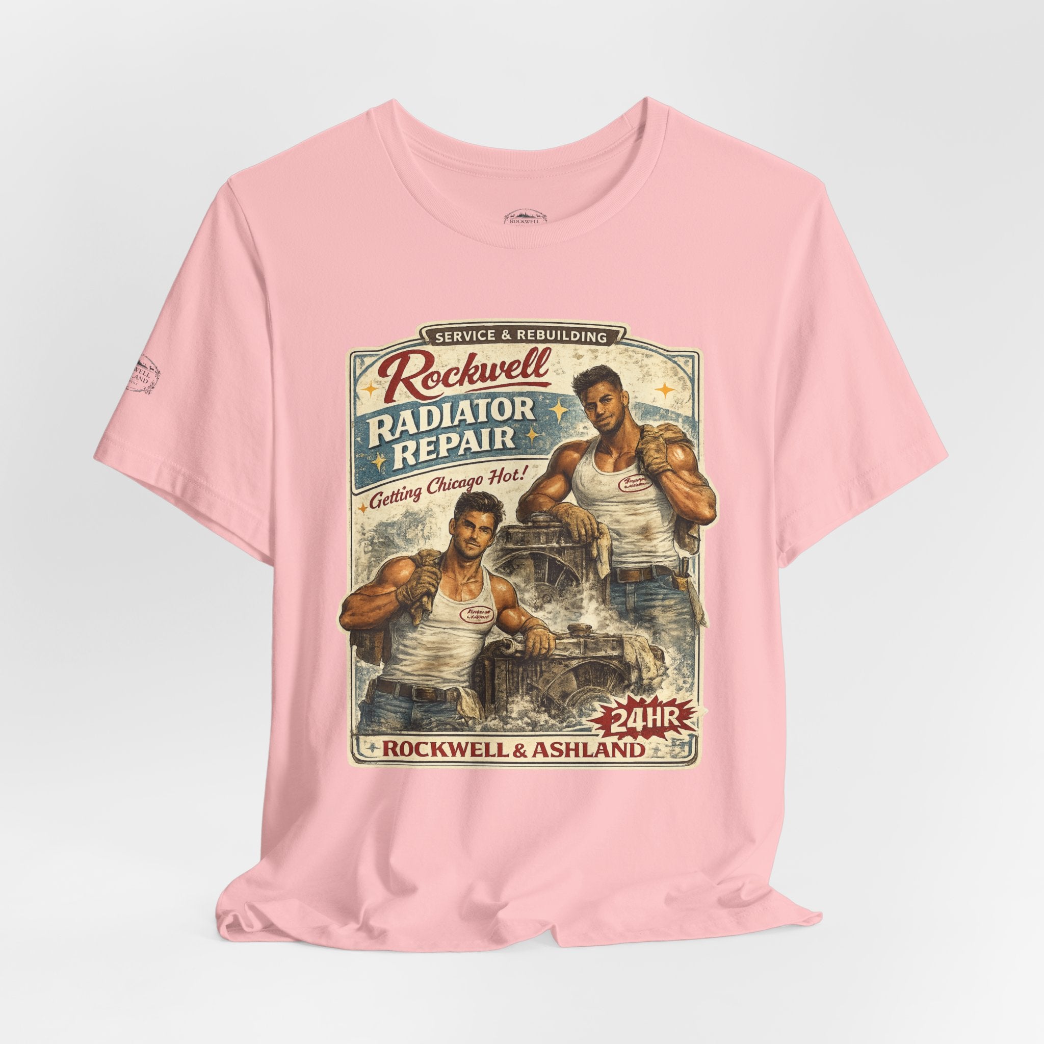 “Rockwell Radiator Repair" Short Sleeve T-Shirt