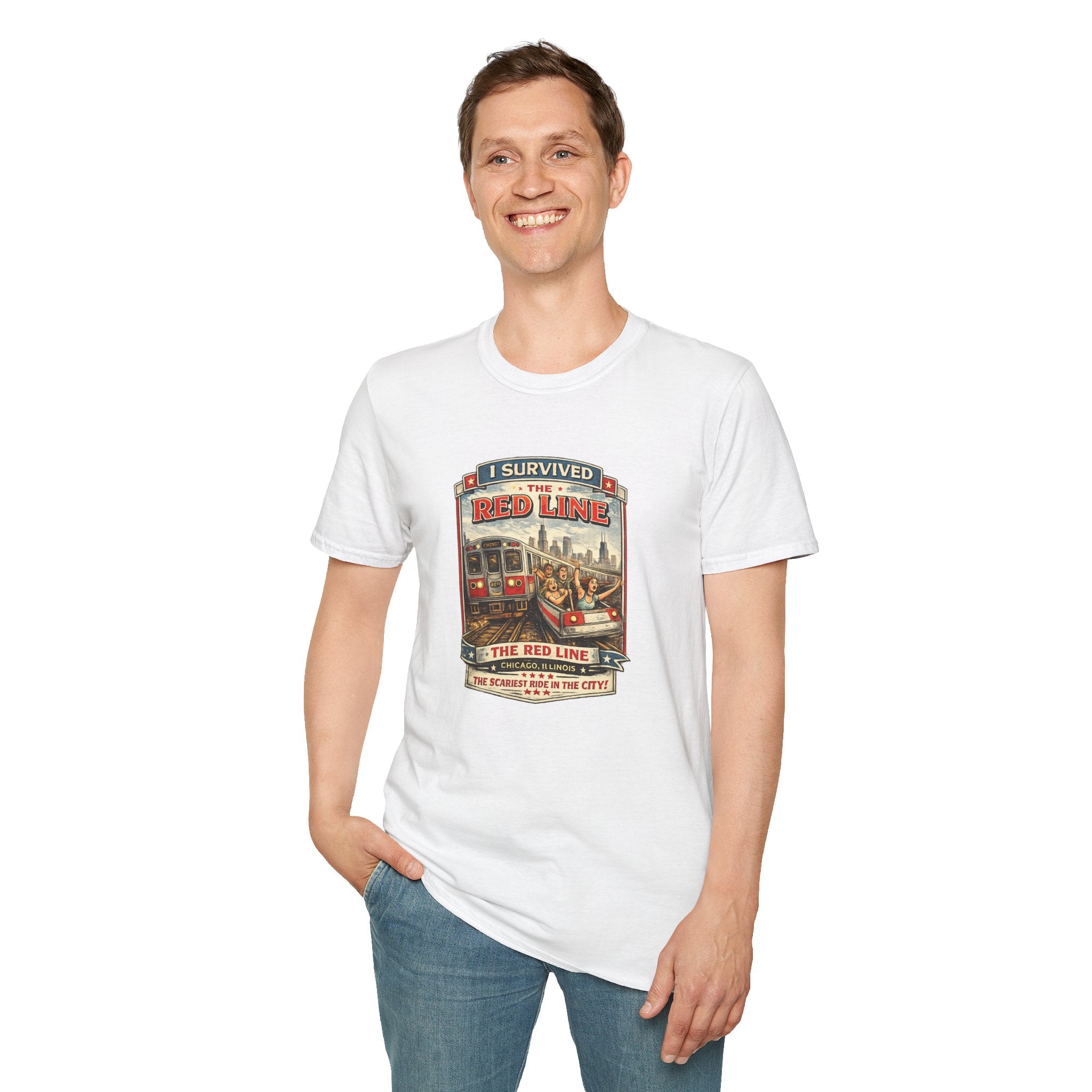 “I Survived the Red Line” Short Sleeve Tee