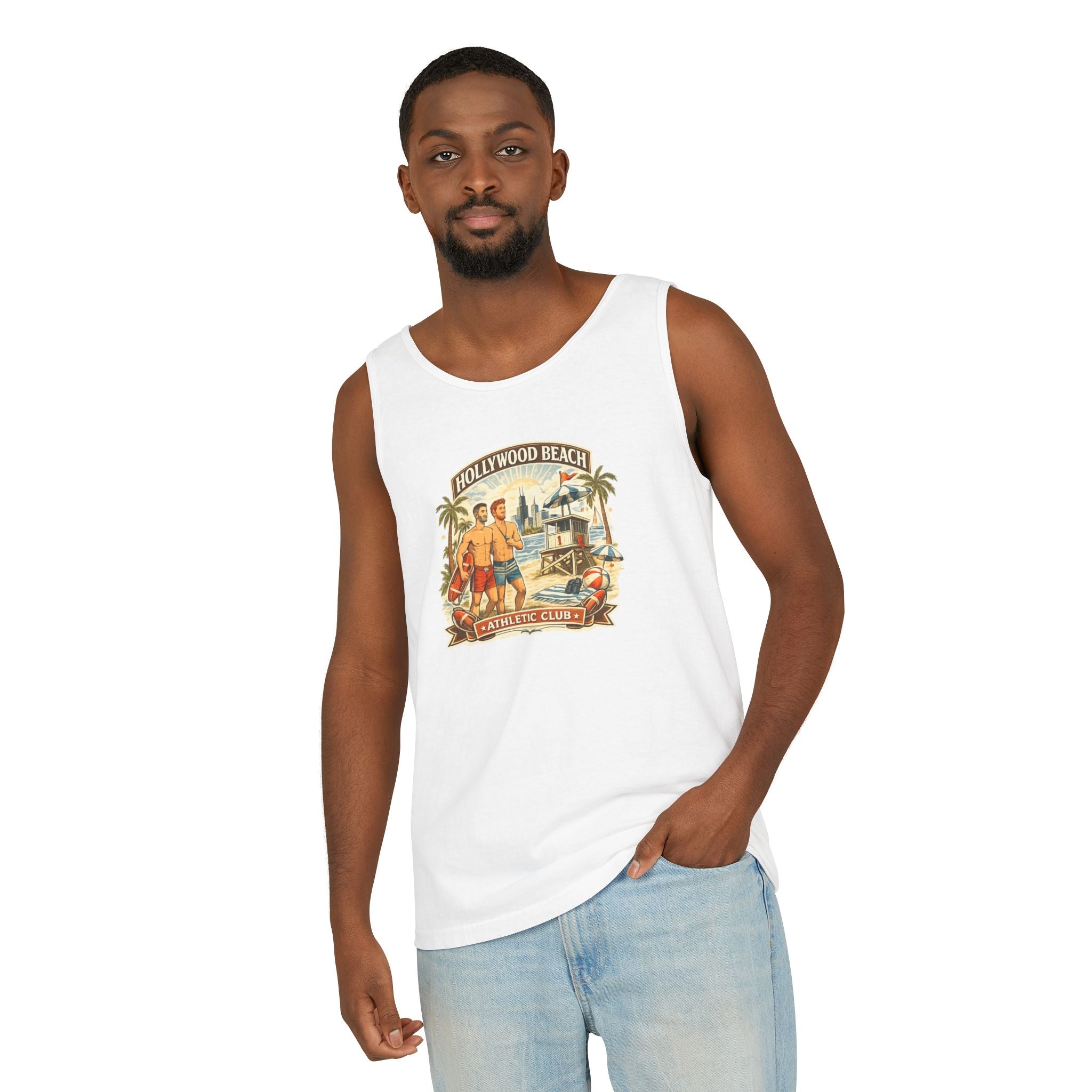 “Hollywood Beach Athletic Club” Tank Top