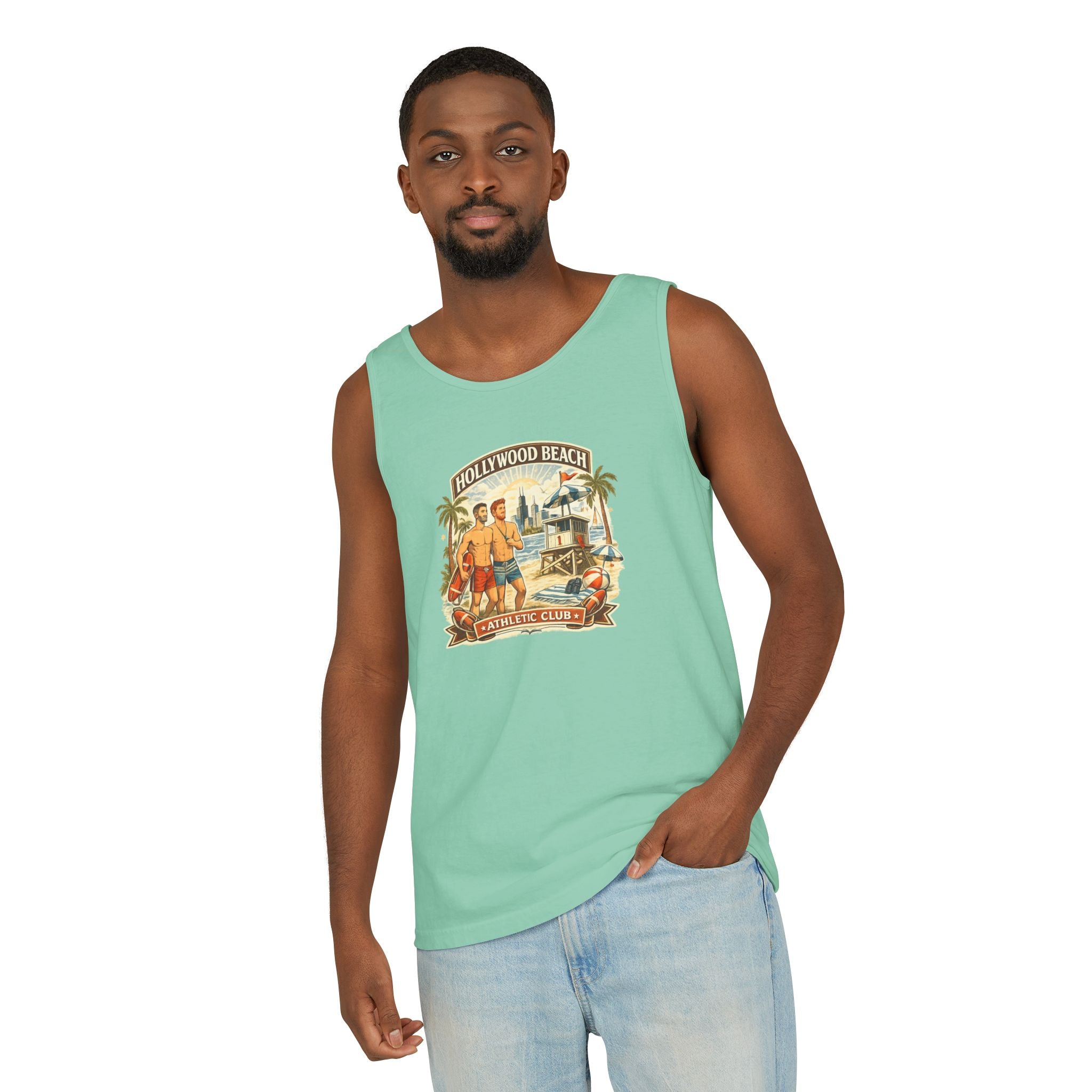 “Hollywood Beach Athletic Club” Tank Top