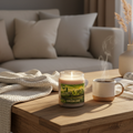 “Green Line” Scented Soy Candle — 9oz