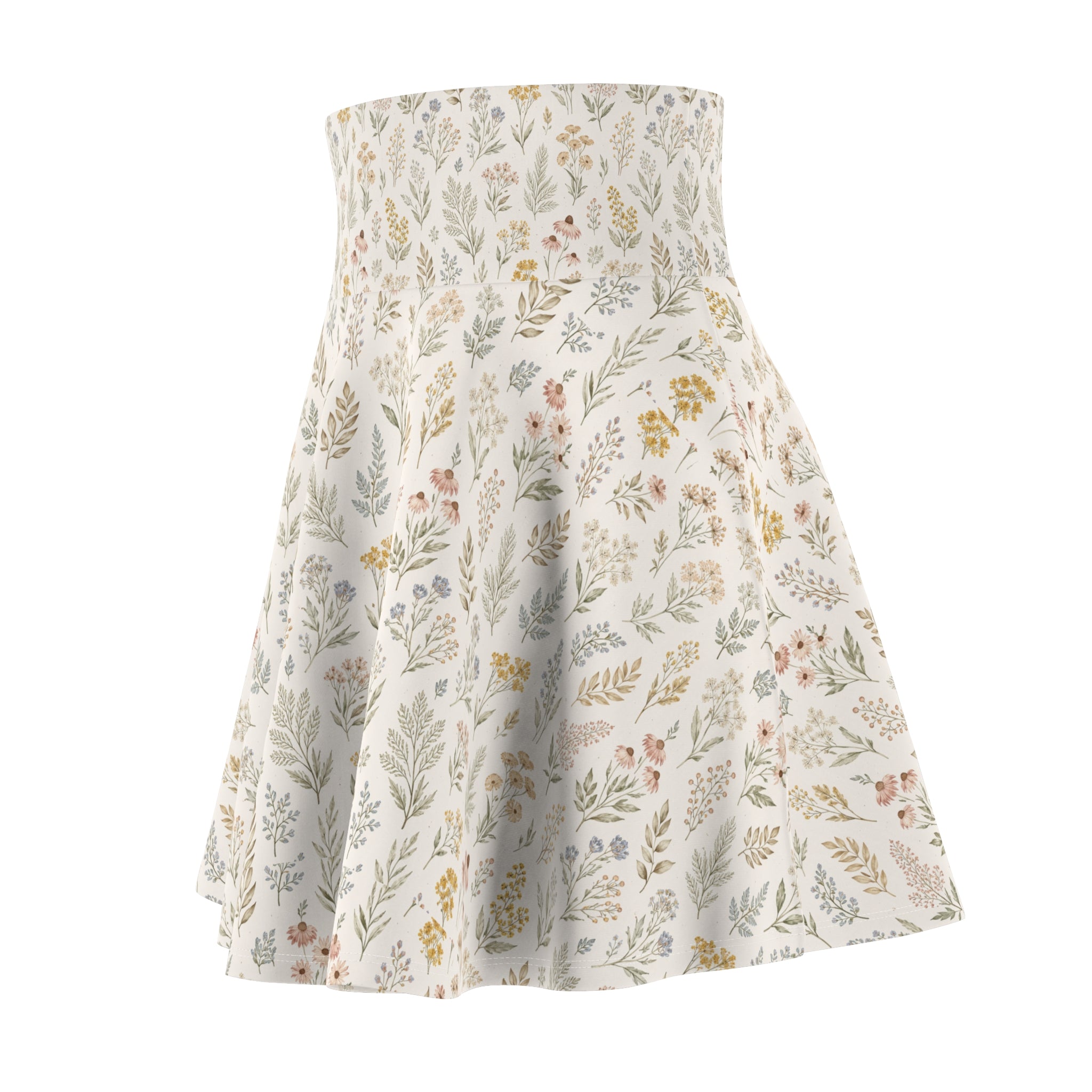 “R&A Prairie Spring” Skater Skirt