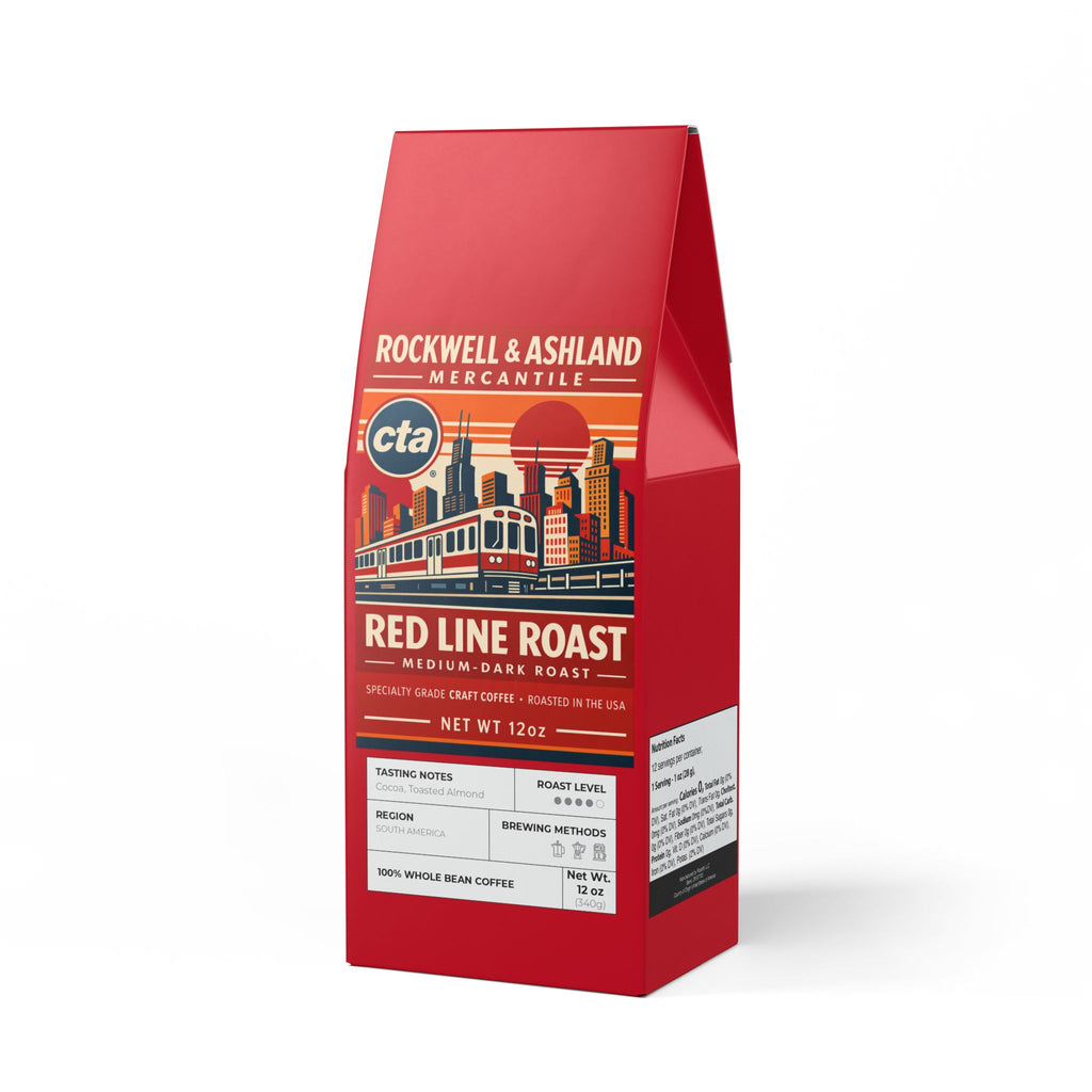 R&A “Red Line Roast” (Medium-Dark Roast, whole bean) 12oz