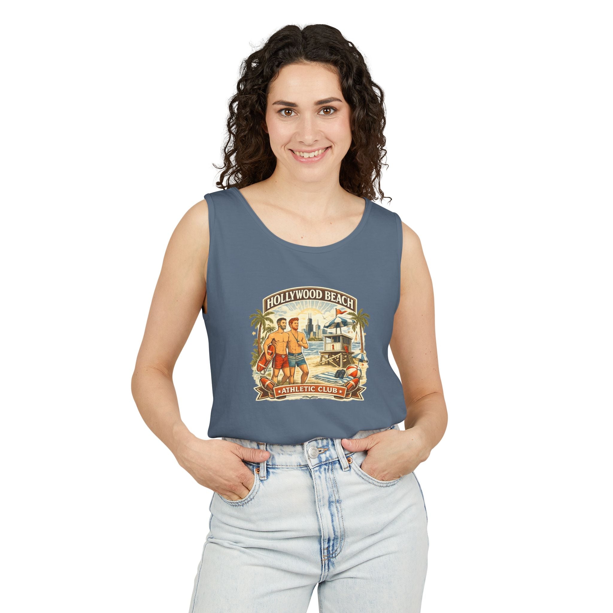 “Hollywood Beach Athletic Club” Tank Top