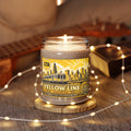 “Yellow Line” Unscented Soy Candle — 9oz