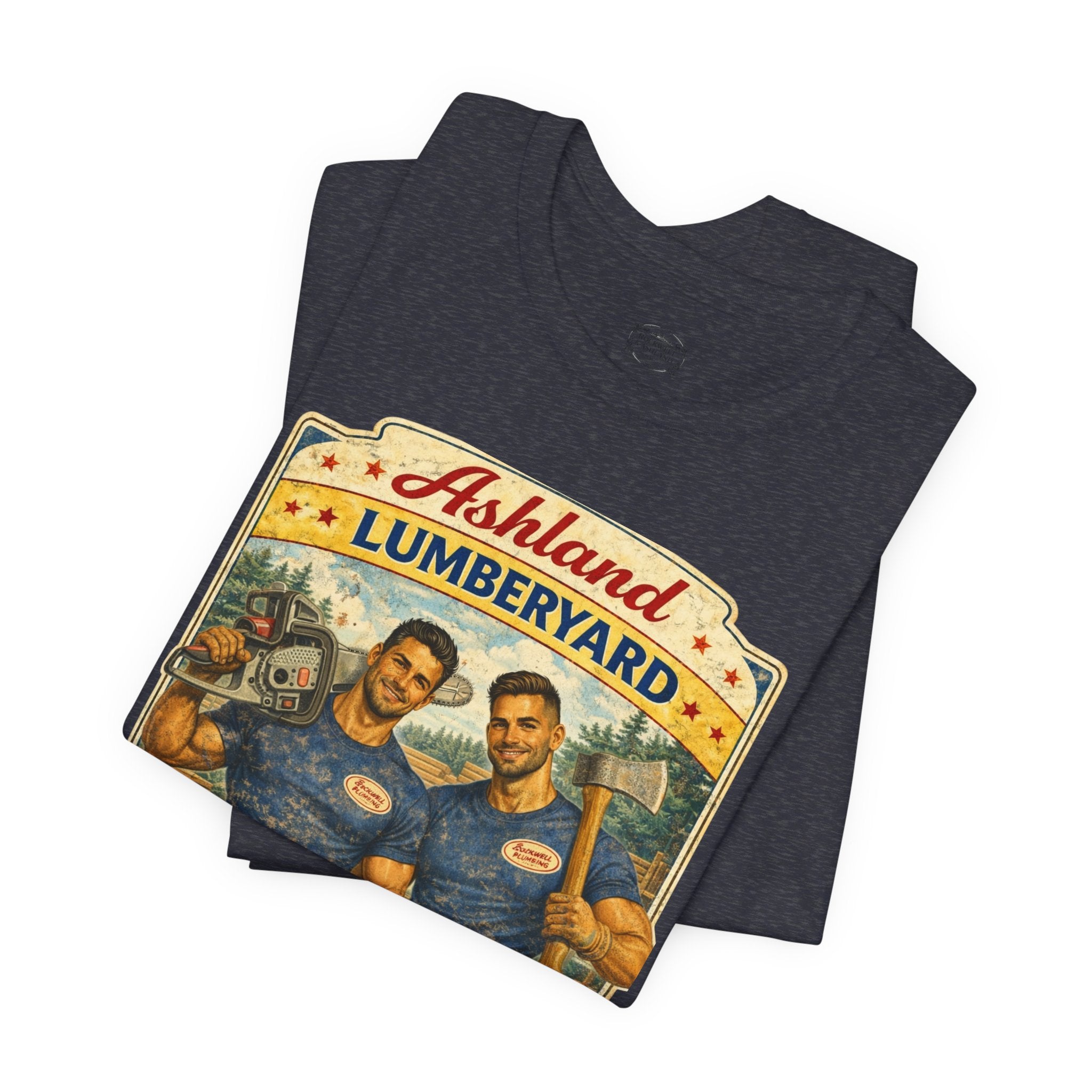Ashland Lumberyard Vintage Tee — Retro Lumberjack Workshirt
