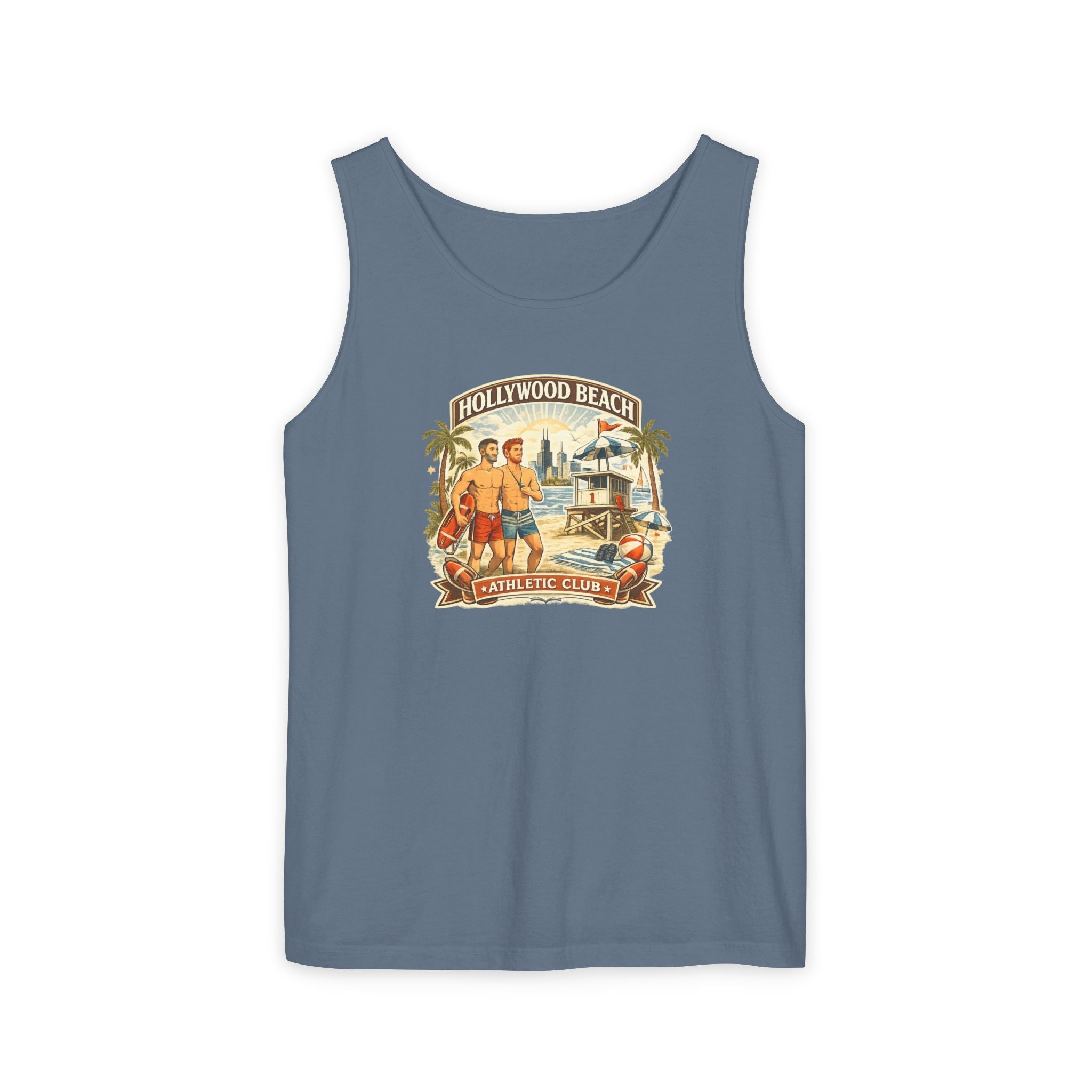 “Hollywood Beach Athletic Club” Tank Top