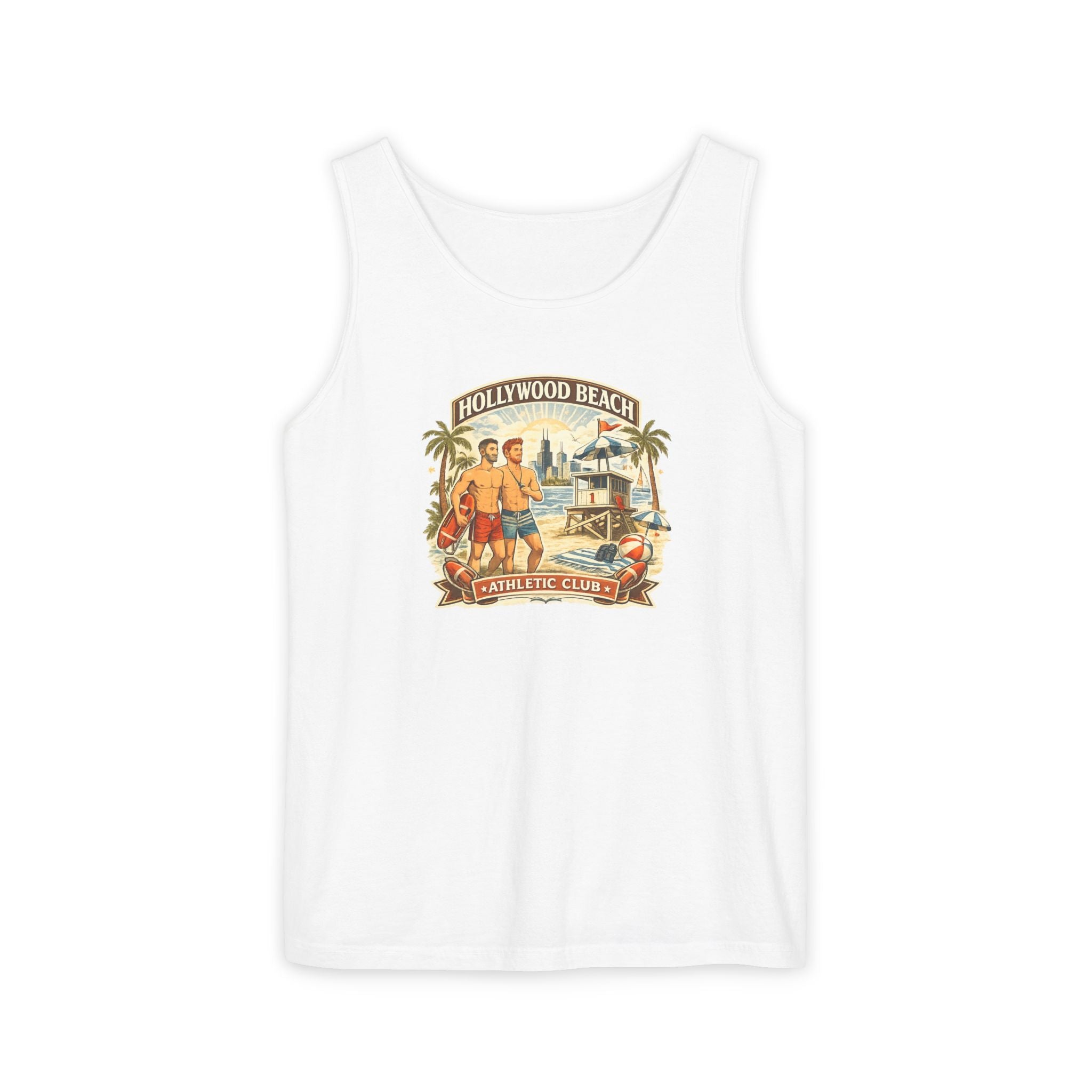 “Hollywood Beach Athletic Club” Tank Top