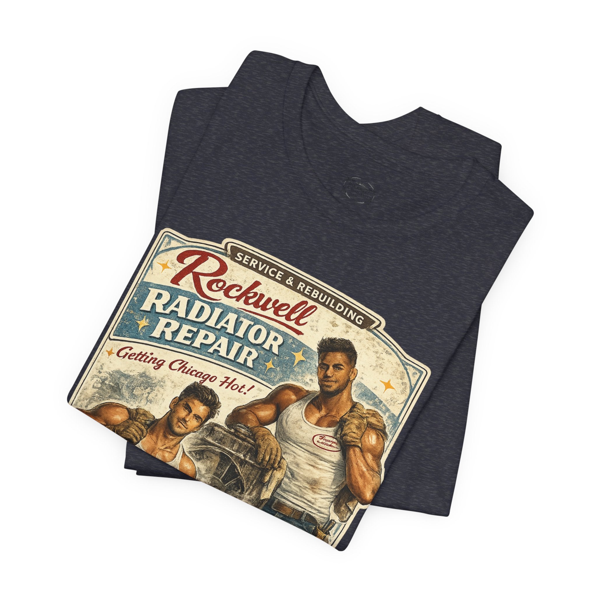 “Rockwell Radiator Repair" Short Sleeve T-Shirt