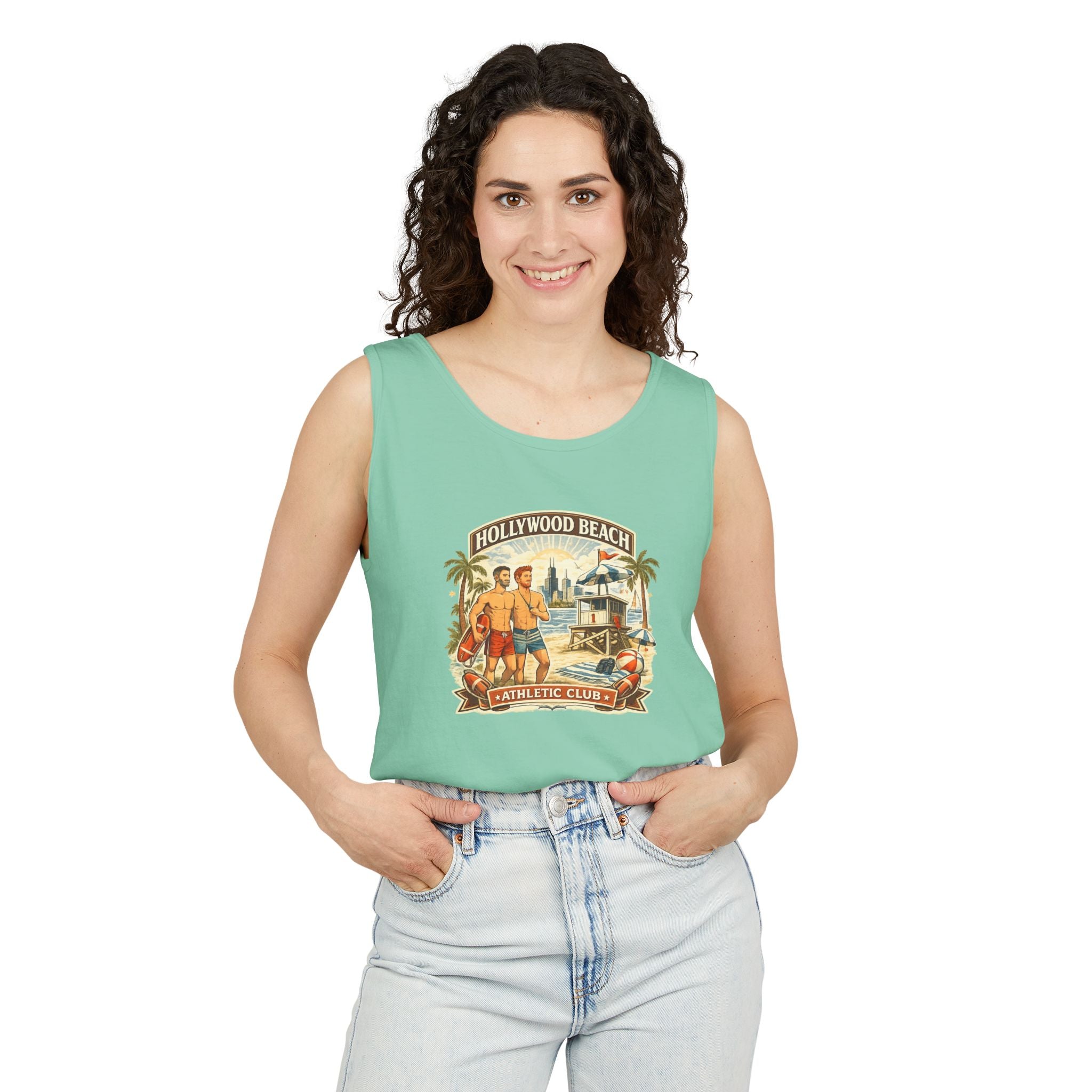 “Hollywood Beach Athletic Club” Tank Top