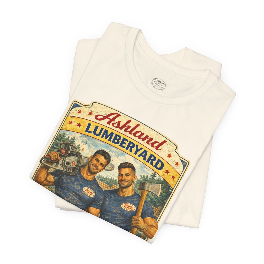 Ashland Lumberyard Vintage Tee — Retro Lumberjack Workshirt