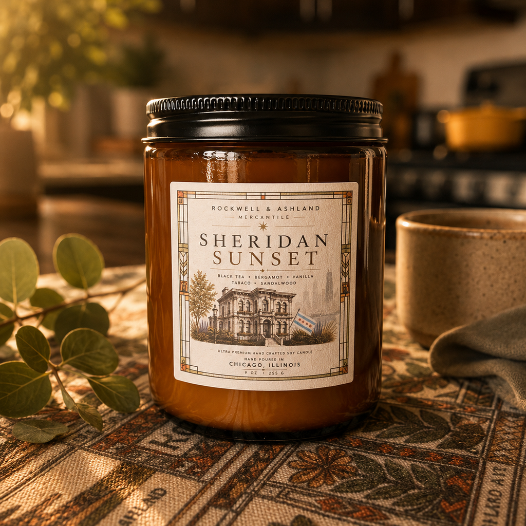 Sheridan Sunset | 8 oz Fine Fragrance Soy Candle