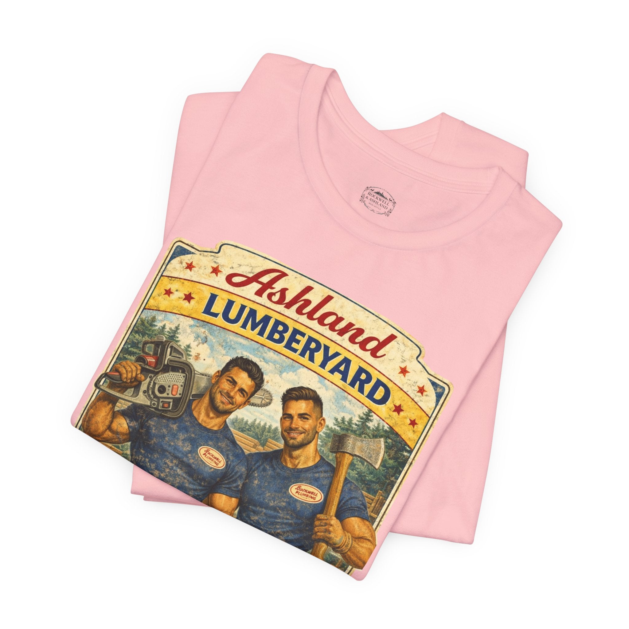 Ashland Lumberyard Vintage Tee — Retro Lumberjack Workshirt