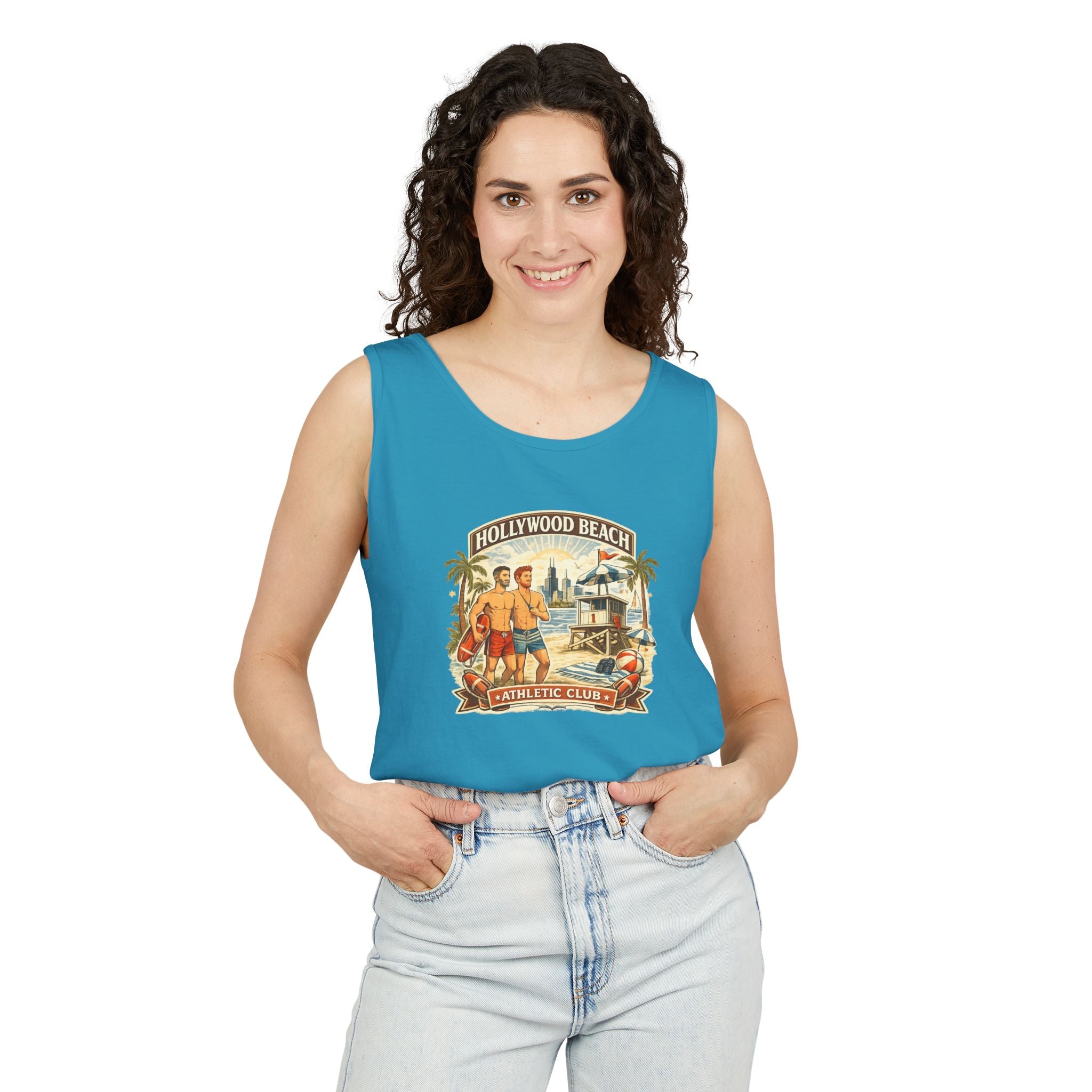 “Hollywood Beach Athletic Club” Tank Top