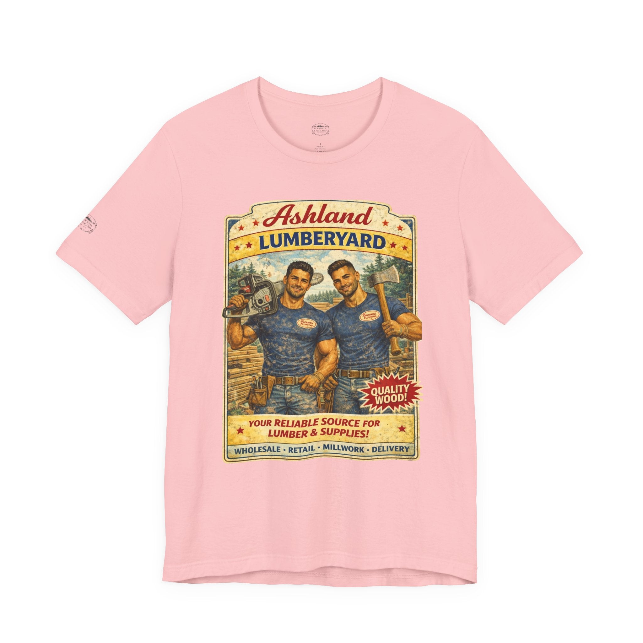Ashland Lumberyard Vintage Tee — Retro Lumberjack Workshirt