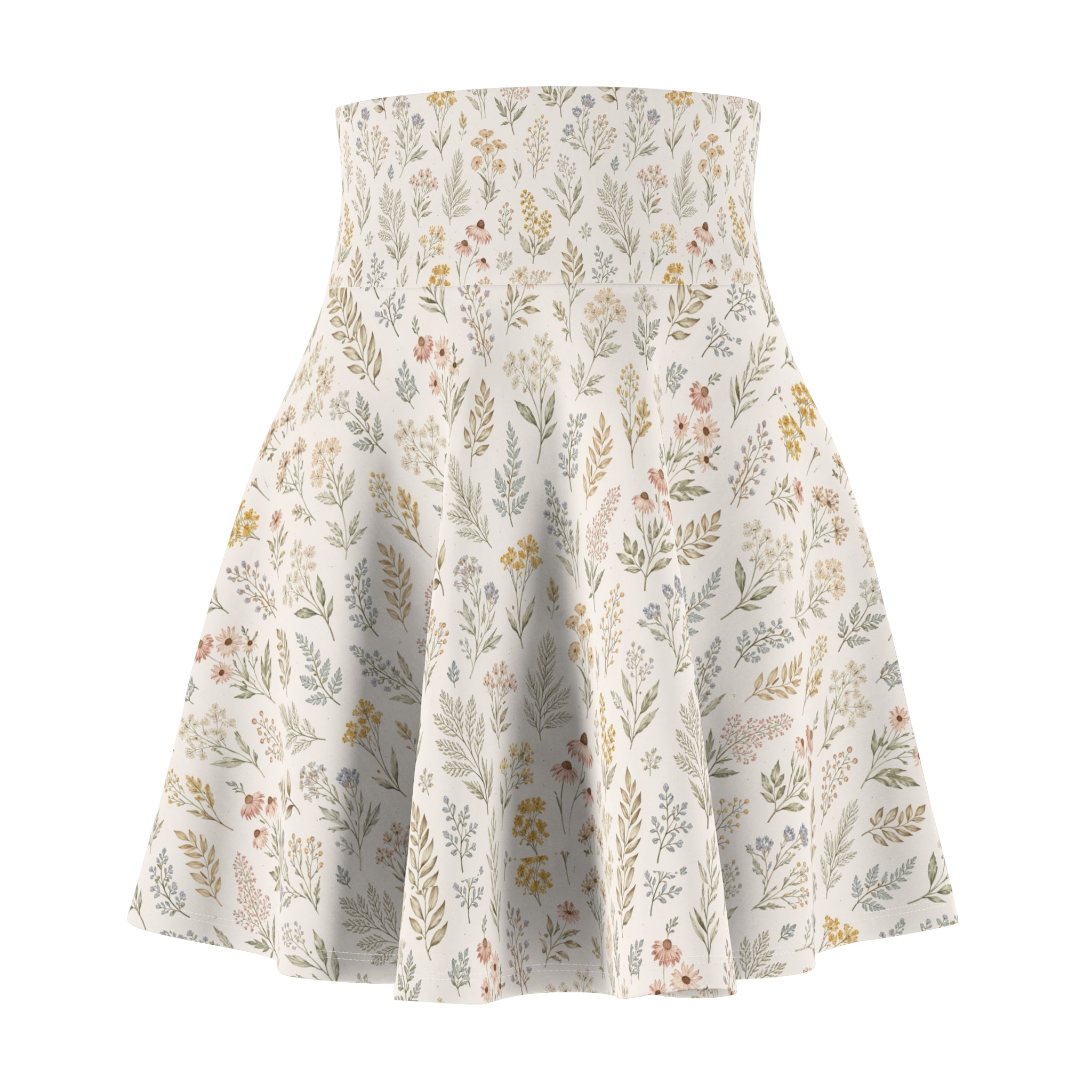 “R&A Prairie Spring” Skater Skirt