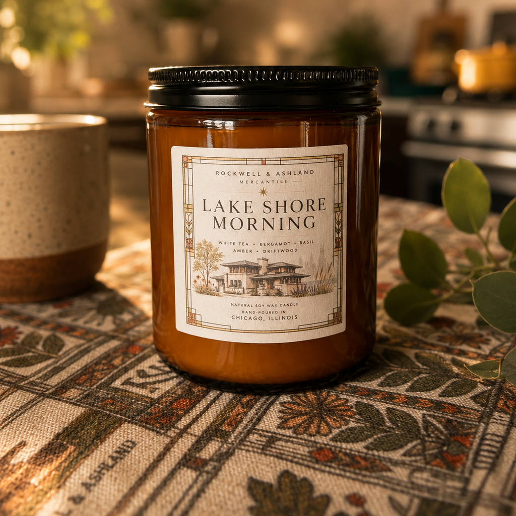 Lake Shore Morning | 8 oz Fine Fragrance Soy Candle