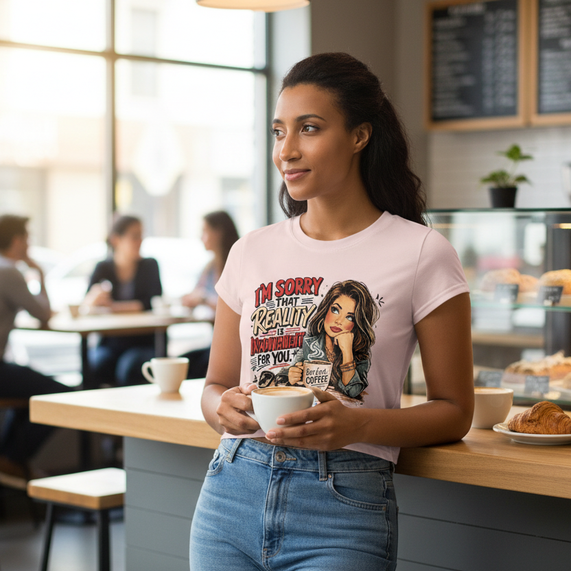 “Inconvenient Reality” Crop Tee