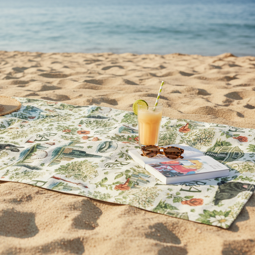 “R&A Monogram” Towel