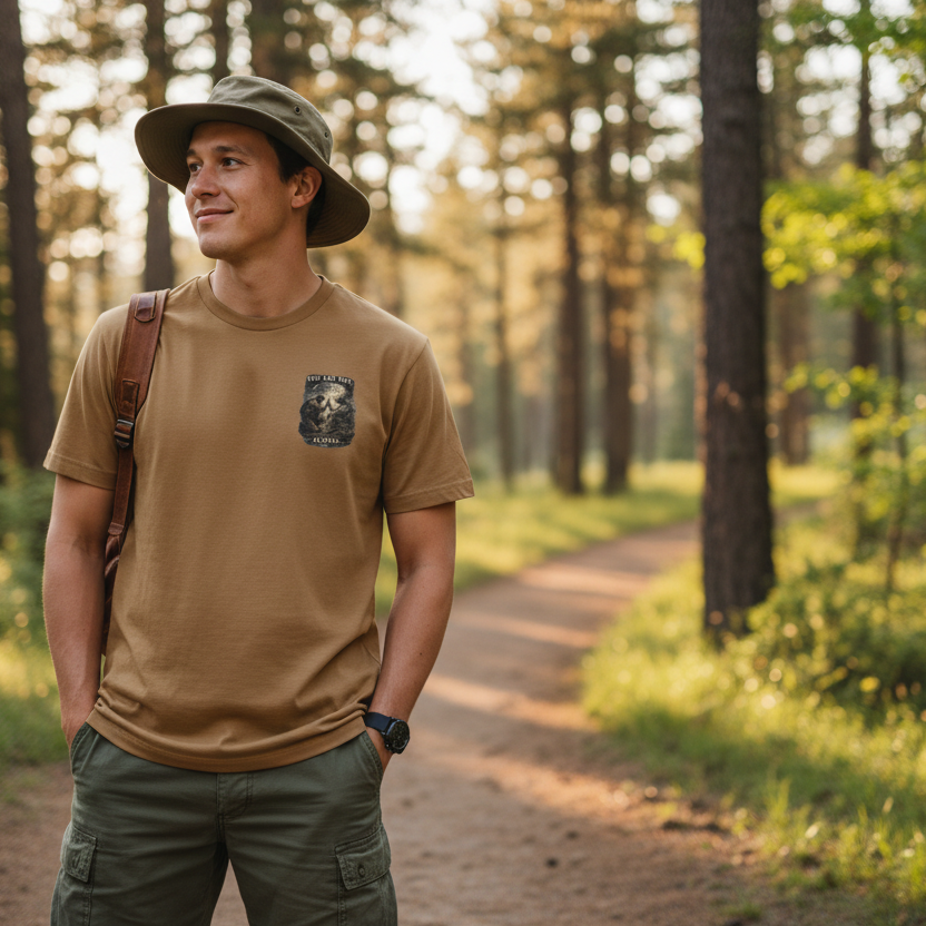 “You Are Not Alone” embroidered Unisex fine jersey tee