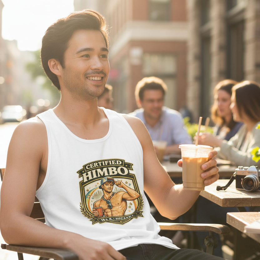 “Certified Himbo” Men’s premium tank top