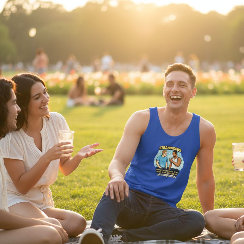 “Steamy’s” Men's Tank Top
