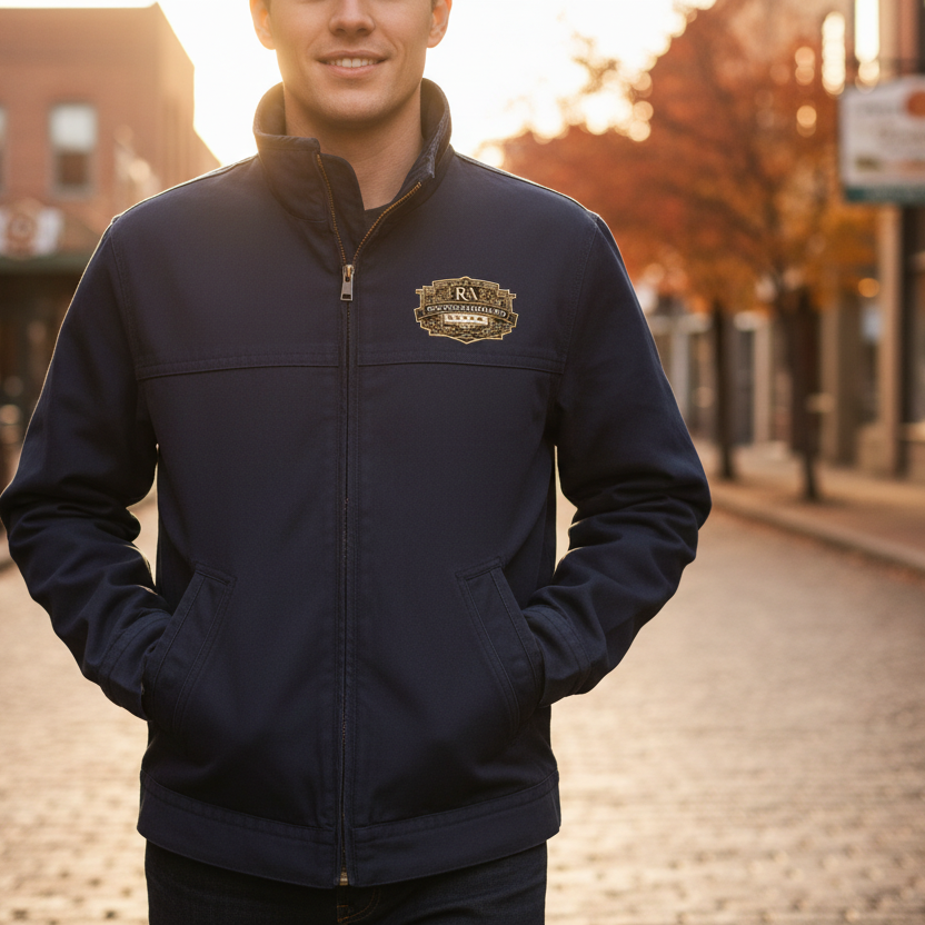 Rockwell & Ashland Flannel-Lined Work Jacket