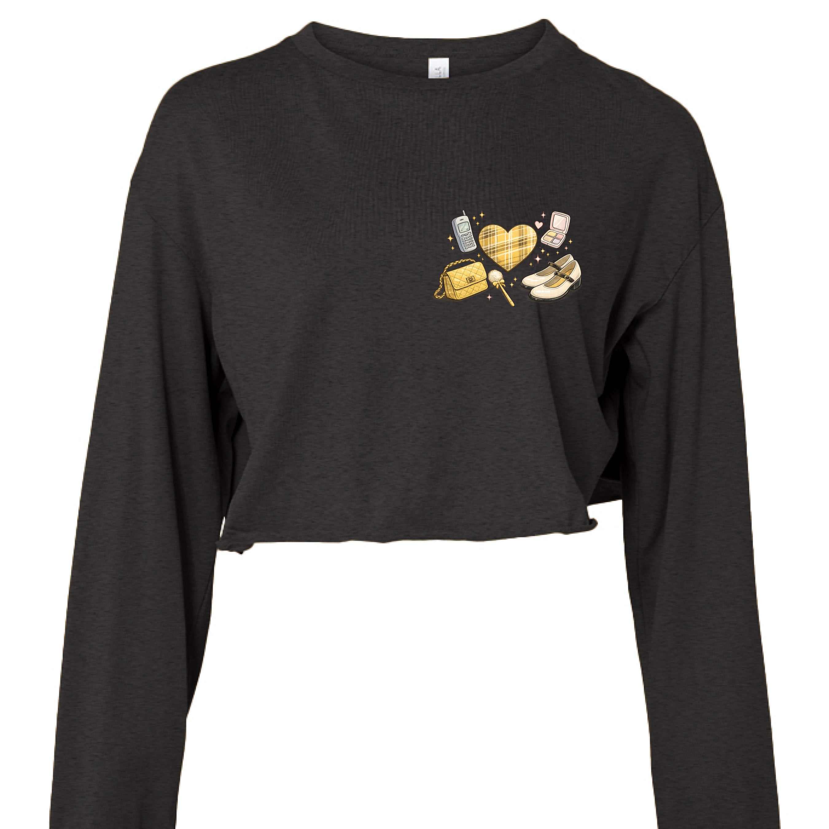 DARK GREY HEATHER - FRONT