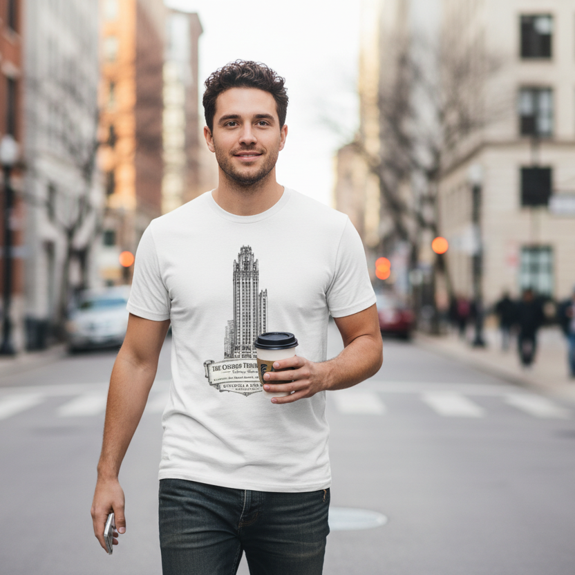 R&A “Tribune Tower” Short Sleeve Tee