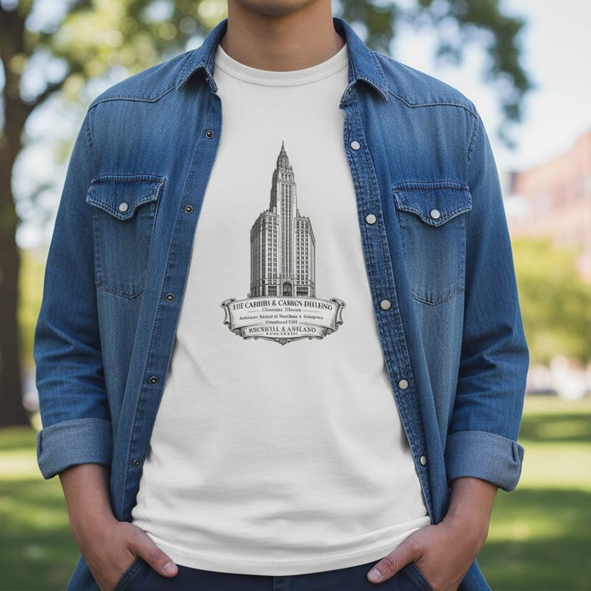 R&A “Carbide & Carbon Building”Short Sleeve Tee