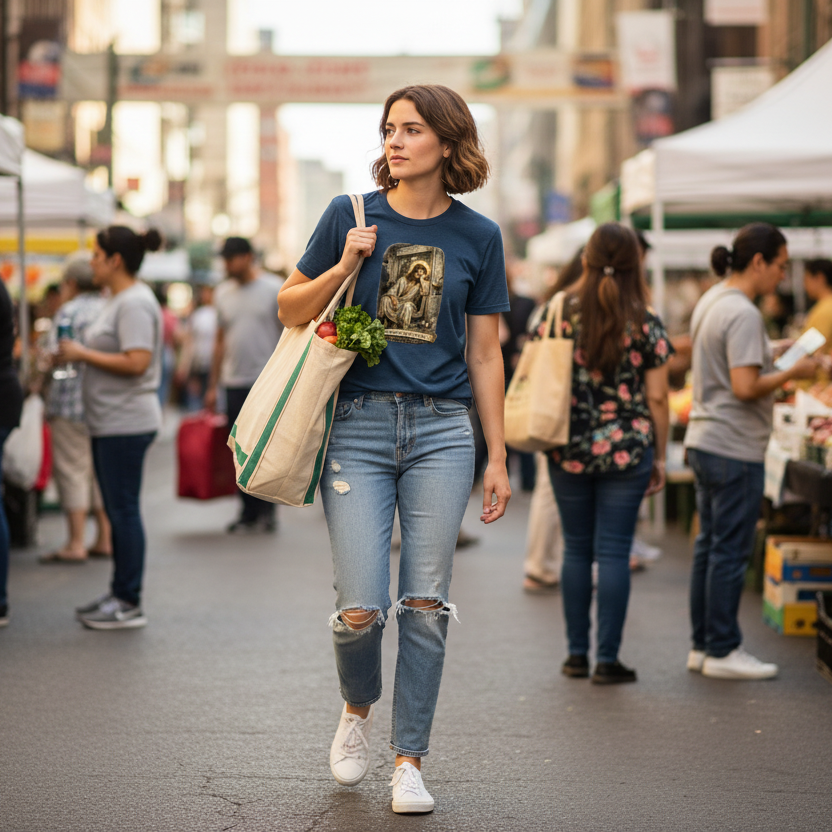 R&A “Jesus Takes The Red Line” Short Sleeve Tee