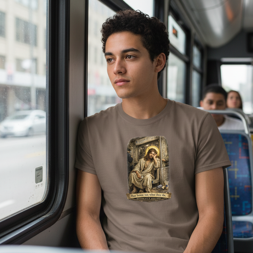 R&A “Jesus Takes The Red Line” Short Sleeve Tee