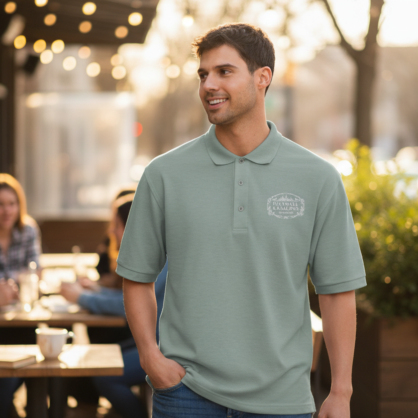 “R&A Signature Embroidered” Men's Premium Polo