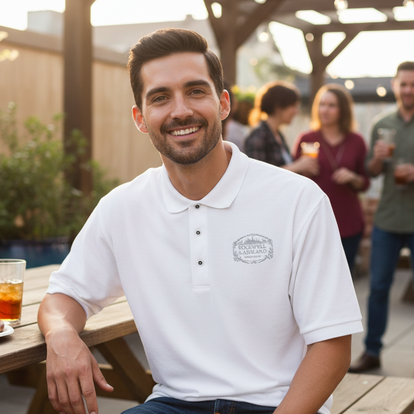 “R&A Signature Embroidered” Men's Premium Polo