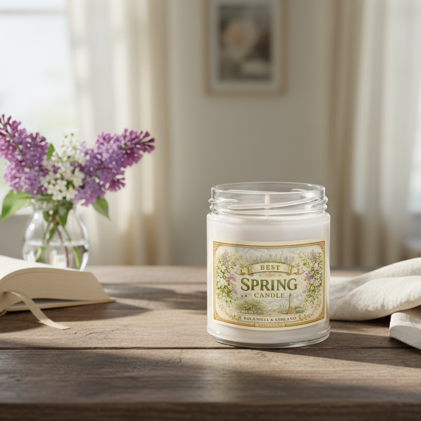 “Best Spring” White Sage & Lavender Candle