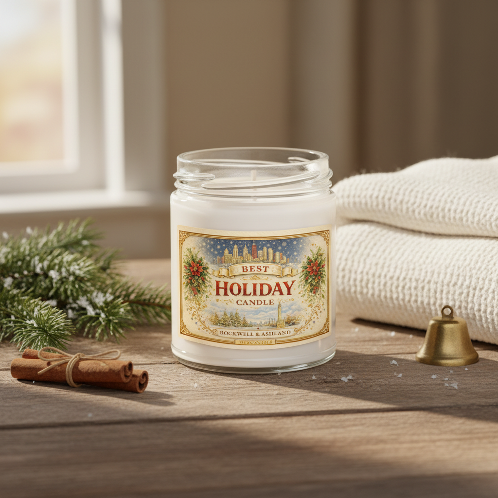 “Best Holiday” Christmas Warmth Candle