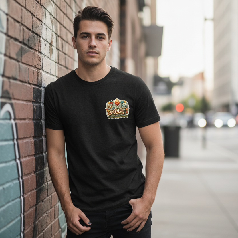 “Amor” Short sleeve t-shirt