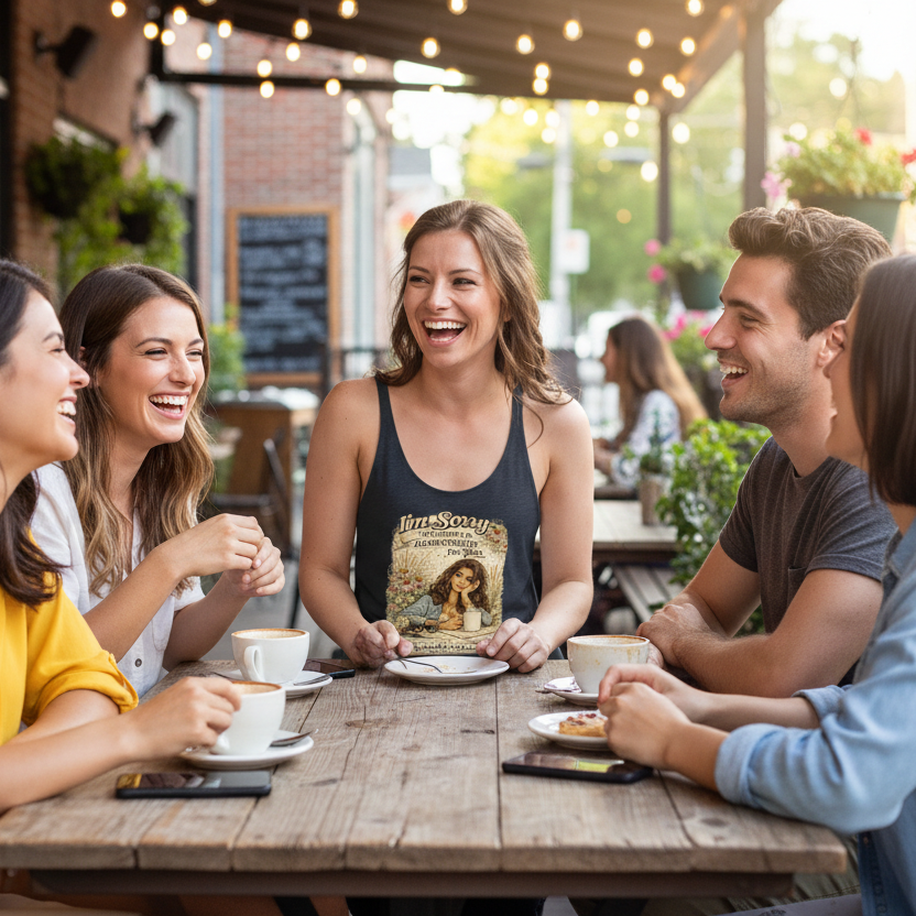 “Inconvenient Reality” Women's Racerback Tank